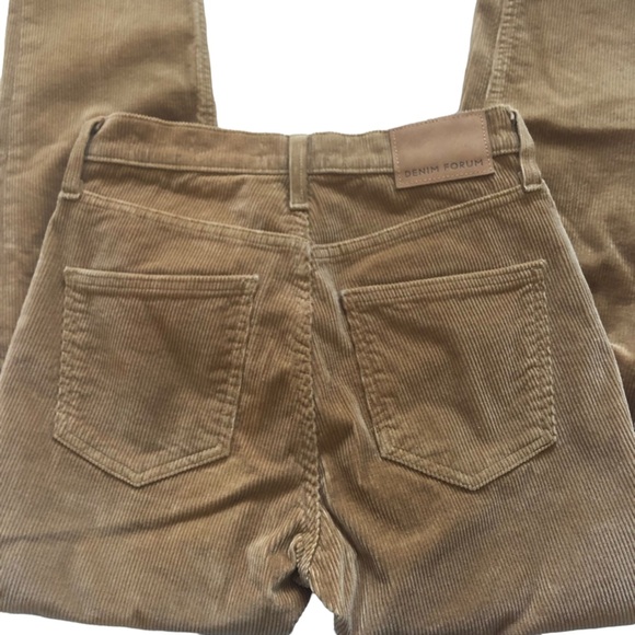 Aritzia Denim Forum Corduroy Yoko High rise Slim (size 25) - Picture 4 of 11